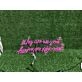 Brighten Up Your Bedroom, Bar, or Bachelorette Party with the "Why Are We Not Having Sex Right Now" Pink Custom LED Neon Sign.