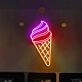 Popsicle Ice Cream Neon Sign