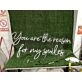 Brighten Your Wedding Day and Home Ambience with You Are The Reason For My Smiles White LED Neon Sign.