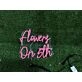 Brighten Your Wedding and Bar Ambiance with Flowers On 5th LED Neon Sign.