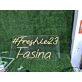 Brighten Up Your Space: Freshie 23 Fasina LED Neon Sign for Bars, Offices, and Wedding Celebrations.
