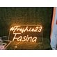 Brighten Up Your Space: Freshie 23 Fasina LED Neon Sign for Bars, Offices, and Wedding Celebrations.