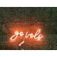 Brighten Up Your Game Day Celebrations and Sport Your Team Spirit at Home, Bar, or Tailgate with the Go Vols Orange LED Neon Sign.