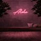 Aloha Neon Sign