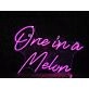 Brighten Up Your Bar, Office, or Wedding with the One In A Melvn Pink LED Neon Sign.