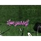 Elevate Weddings, Parties, and Bedroom Ambiance with Pink Love Yourself LED Neon Sign.