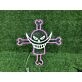 Add a Swashbuckling Glow to Your Bar, Themed Party, or Man Cave with the Pirate Head With Bone Cross LED Neon Sign.