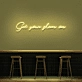 Get Your Glam On Neon Sign (1 Line)