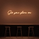 Get Your Glam On Neon Sign (1 Line)
