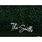 Elevate your office, wedding, or bar ambiance with The Smiths White LED Neon Sign.