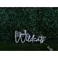 Brighten Up Your Bar, Office, or Game Room with Wildcats White LED Neon Sign.
