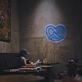 Brighten Up Your Bar, Cafe or Game Room with the Unique Glow of Pretzel LED Neon Sign.