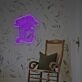 Elevate Home Decor, Office Vibes, and Celebrations: A Thinking Woman's Head Is Shrouded In Clouds LED Neon Sign