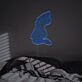 Brighten Up Your Bar, Office, or Wedding Ambiance with the Enchanting Lady LED Neon Sign.