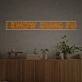 Elevate Your Home Gym or Office with the Vibrant "I Know Kung Fu" LED Neon Sign.