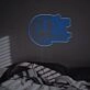 Add a Romantic Glow to Your Wedding, Anniversary, or Home Decor with the I Love You To The Moon And Back LED Neon Sign