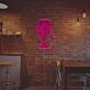 Elevate your bar or restaurant ambiance with the Lady Holding A Red Wine Glass LED Neon Sign.