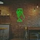 Elevate your bar or restaurant ambiance with the Lady Holding A Red Wine Glass LED Neon Sign.