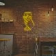 Elevate your bar or restaurant ambiance with the Lady Holding A Red Wine Glass LED Neon Sign.
