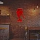 Elevate your bar or restaurant ambiance with the Lady Holding A Red Wine Glass LED Neon Sign.