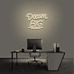 'Dream Big' Neon Sign