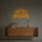 Brighten Your Space: Lotus LED Neon Sign Ideal for Weddings, Bars, and Cozy Home Decor.