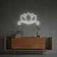 Brighten Your Space: Lotus LED Neon Sign Ideal for Weddings, Bars, and Cozy Home Decor.