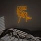 Brighten Your Wedding, Home, and Parties with the Enchanting Love By The Moon LED Neon Sign.