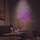 Set the Perfect Ambiance in Your Home, Office, or Music Event with the Musical Symbol With Circle LED Neon Sign.