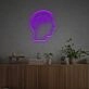 Elevate Your Home, Office, or Bar Ambiance with the Open Brain LED Neon Sign.