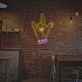 Elevate Your Bar, Man Cave, or Music Room Ambiance with the Rock And Roll Gesture LED Neon Sign.