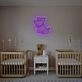 Bring Whimsy to Your Space: Little Cuty Puppy LED Neon Sign Perfect for Kid's Rooms, Play Areas, and Pet-Friendly Cafes