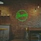 Brighten Your Bar, Wedding, and Office Ambiance with the Paradise With Circle LED Neon Sign.