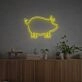 Brighten Up Any Space - Home, Bar, or Office with the Pig Line Drawing LED Neon Sign.