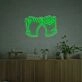 Brighten Your Special Moments: Pinky Promise LED Neon Sign for Weddings, Romantic Evenings, and Trendy Home Decor.