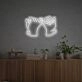 Brighten Your Special Moments: Pinky Promise LED Neon Sign for Weddings, Romantic Evenings, and Trendy Home Decor.