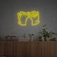 Brighten Your Special Moments: Pinky Promise LED Neon Sign for Weddings, Romantic Evenings, and Trendy Home Decor.