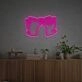 Brighten Your Special Moments: Pinky Promise LED Neon Sign for Weddings, Romantic Evenings, and Trendy Home Decor.