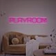Brighten Up Your Play Space: Playroom By Digital Font LED Neon Sign for Kid's Rooms, Game Zones, and Family Parties