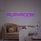 Brighten Up Your Play Space: Playroom By Digital Font LED Neon Sign for Kid's Rooms, Game Zones, and Family Parties