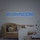 Brighten Up Your Play Space: Playroom By Digital Font LED Neon Sign for Kid's Rooms, Game Zones, and Family Parties