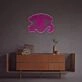 Add a Mystical Glow to Your Home, Office, or Yoga Space with the Psychic Woth Star And Moon LED Neon Sign.