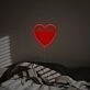 Add a Touch of Love to Your Wedding, Bedroom, or Valentine's Day Celebration with Rippling Heart LED Neon Sign.