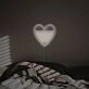 Add a Touch of Love to Your Wedding, Bedroom, or Valentine's Day Celebration with Rippling Heart LED Neon Sign.