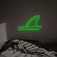 Brighten Up Your Bar, Office, or Beach House with the Shark Fin LED Neon Sign.