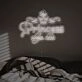 Brighten Your Little Princess's Bedroom or Celebration Space with The Princess Sleeps Here LED Neon Sign.