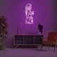 Martini Girl LED Light Sign