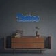 Elevate Your Space: Tatto By Rome Font LED Neon Sign for Home Decor, Bars, and Weddings.