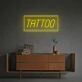 Brighten Your Tattoo Studio, Bar, and Game Room with the Tattoo With Tangle LED Neon Sign.