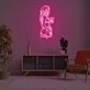 Martini Girl LED Light Sign